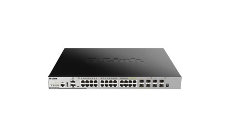 D-Link DGS-3630-28PC Switch L3 20xGB PoE 4xSFP
