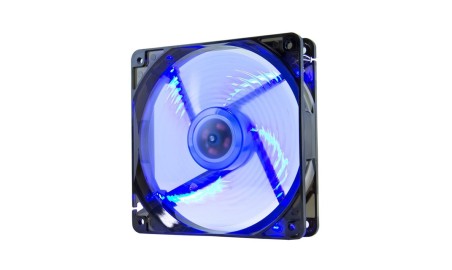 Nox Ventilador Caja Cool Fan 12cm Led Azul