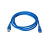 CABLE USB 3.0  TIPO A/M-A/M  AZUL  2.0 M