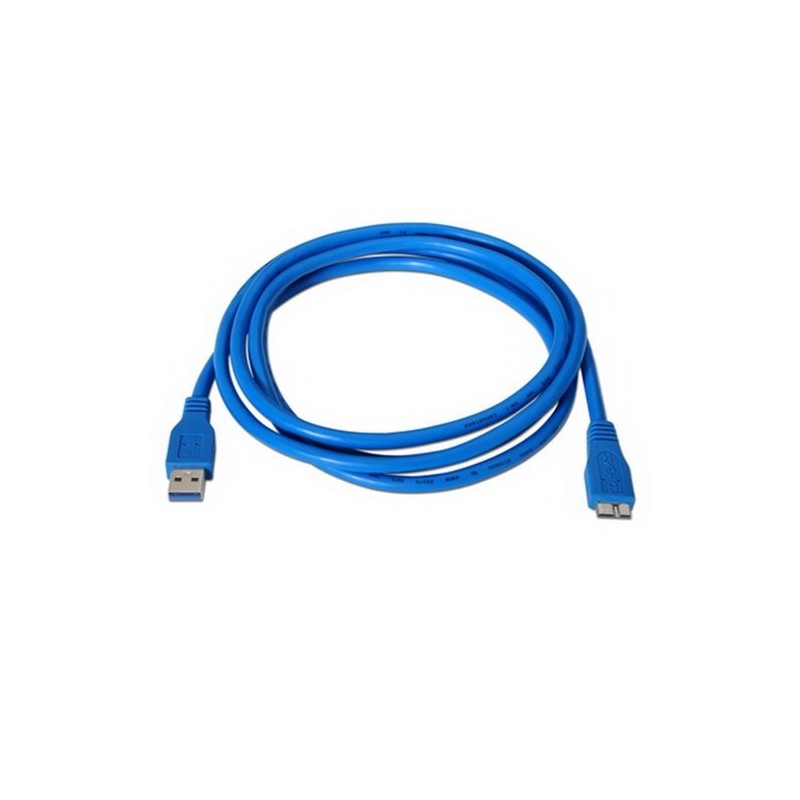 CABLE USB 3.0 IMPRESORA  TIPO A/M-B/M  AZUL  1.0 M