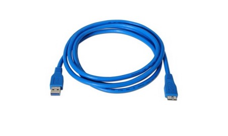CABLE USB 3.0 IMPRESORA  TIPO A/M-B/M  AZUL  1.0 M