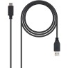 CABLE USB 3.0  TIPO A/M-MICRO B/M  NEGRO  2.0 M