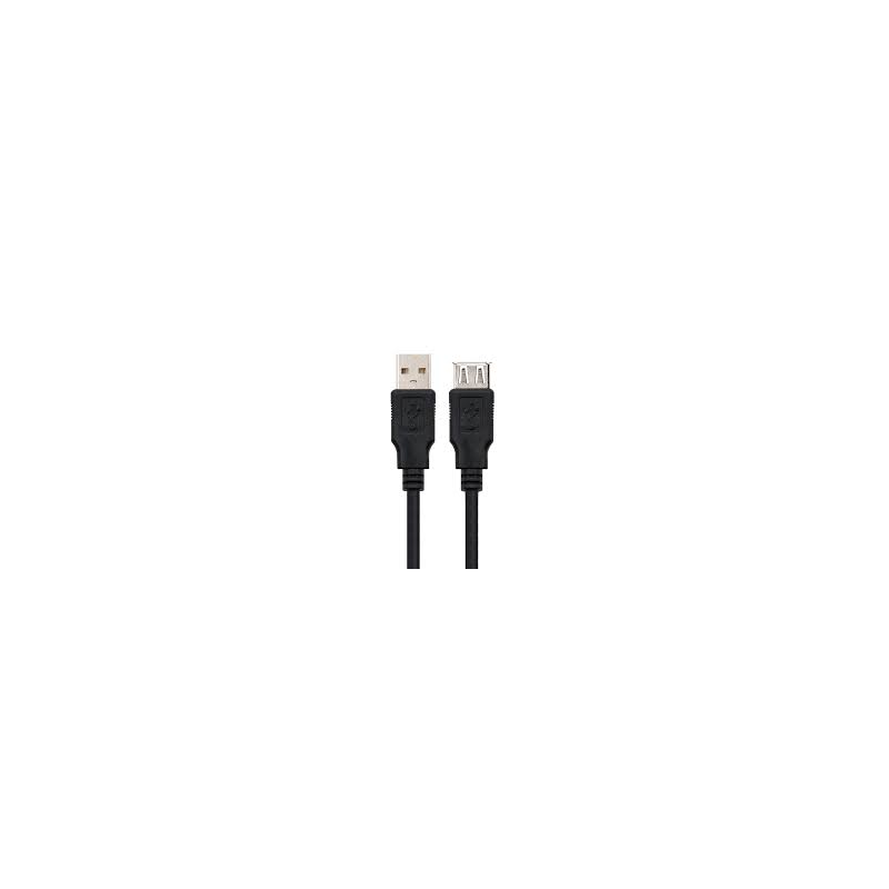 CABLE USB 2.0  TIPO A/M-A/H  BEIGE  3.0 M