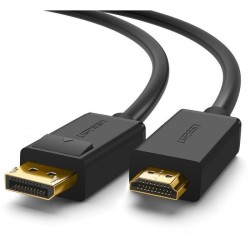 CABLE CONVERSOR DP A HDMI  DP/M - HDMI/M  NEGRO  3.0 M