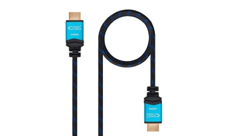 CABLE HDMI V2.0 4K@60Hz 18Gbps  A/M-A/M  NEGRO  2.0 M