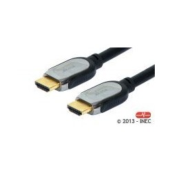 CABLE HDMI V1.4 (ALTA VELOCIDAD / HEC)  A/M-A/M  ORO  1.8 M