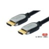 CABLE HDMI V1.4 (ALTA VELOCIDAD / HEC) CON FERRITA  A/M-A/M  ORO  3.0 M