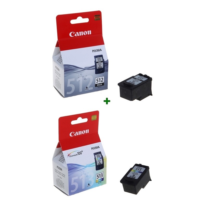 Canon Cartucho Pack PG512+CL513