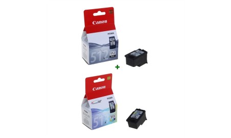 Canon Cartucho Pack PG512+CL513