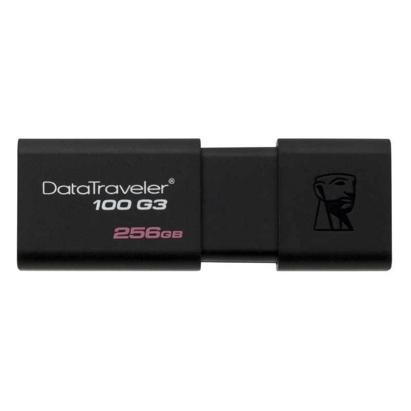 Kingston DataTraveler DT100G3 256GB USB 3.0 Negro
