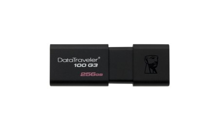 Kingston DataTraveler DT100G3 256GB USB 3.0 Negro