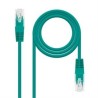 CABLE RED LATIGUILLO RJ45 LSZH CAT.6A UTP AWG24  VERDE  3.0 M