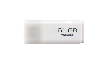 Toshiba usb 64GB blanco U202