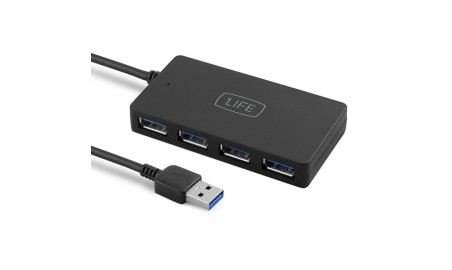 1LIFE HUB USB 3.0 con 4 puertos