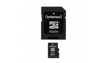 Intenso 3413460 Micro SD clase 10 8GB c/adapt